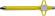 Długopis Karsol żółty